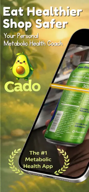 Cado: Metabolic Food Scanner screenshot 1