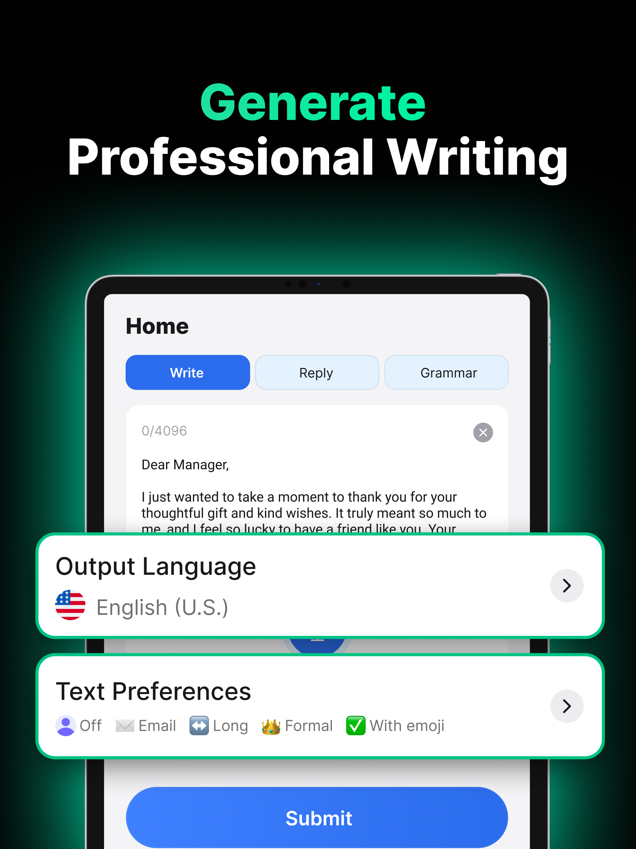 AI Email Generator Assistant