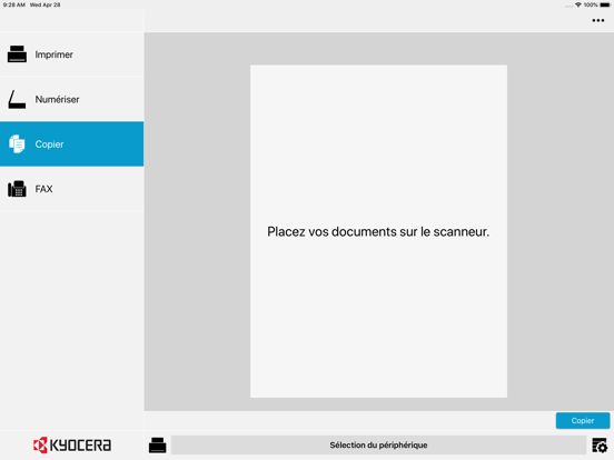 Screenshot #6 pour KYOCERA Mobile Print