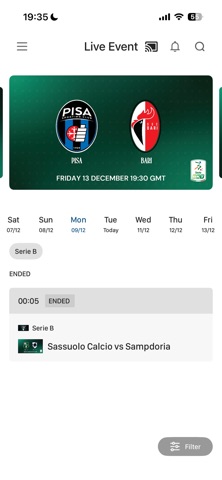 Destination Calcio TV Screenshot 2 of 3