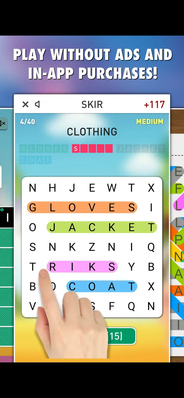 Word Games PRO 101-in-1 screenshot 2