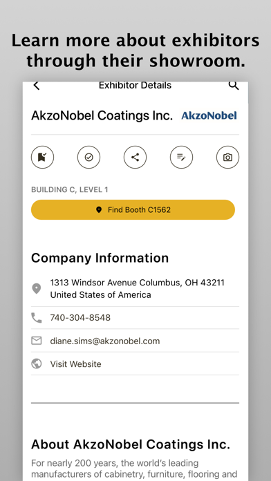 International Woodworking Fair Screenshot
