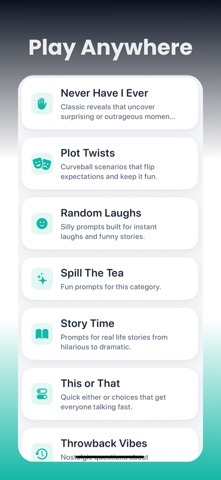 Question Swipe: 21 Questions Screenshot 6 of 6