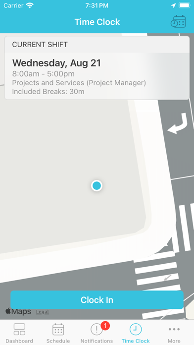 MakeShift for Employees Screenshot