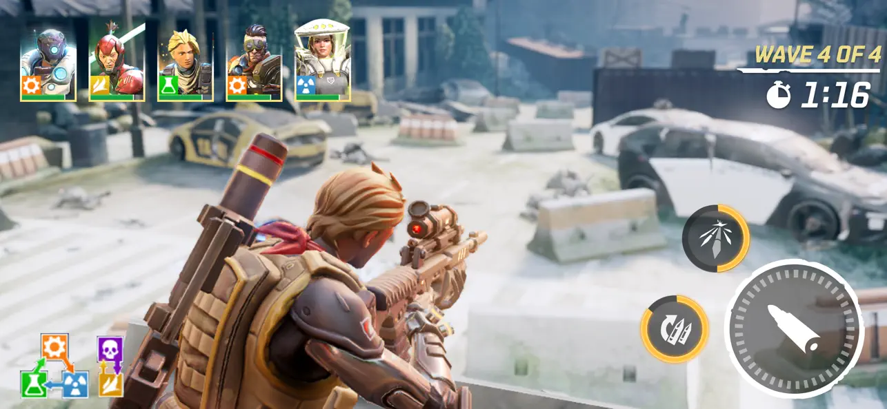 Hero Hunters Original screenshot 4 - iOS game interface