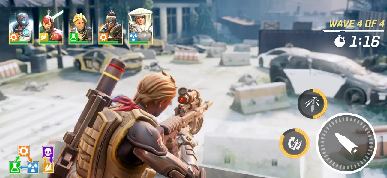 Hero Hunters Original screenshot 4 - iOS game interface