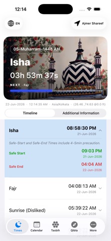 Barelvi Prayer Times Screenshot 2 of 8