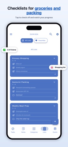 My Tasks: Lists & Schedules Screenshot 2 of 8