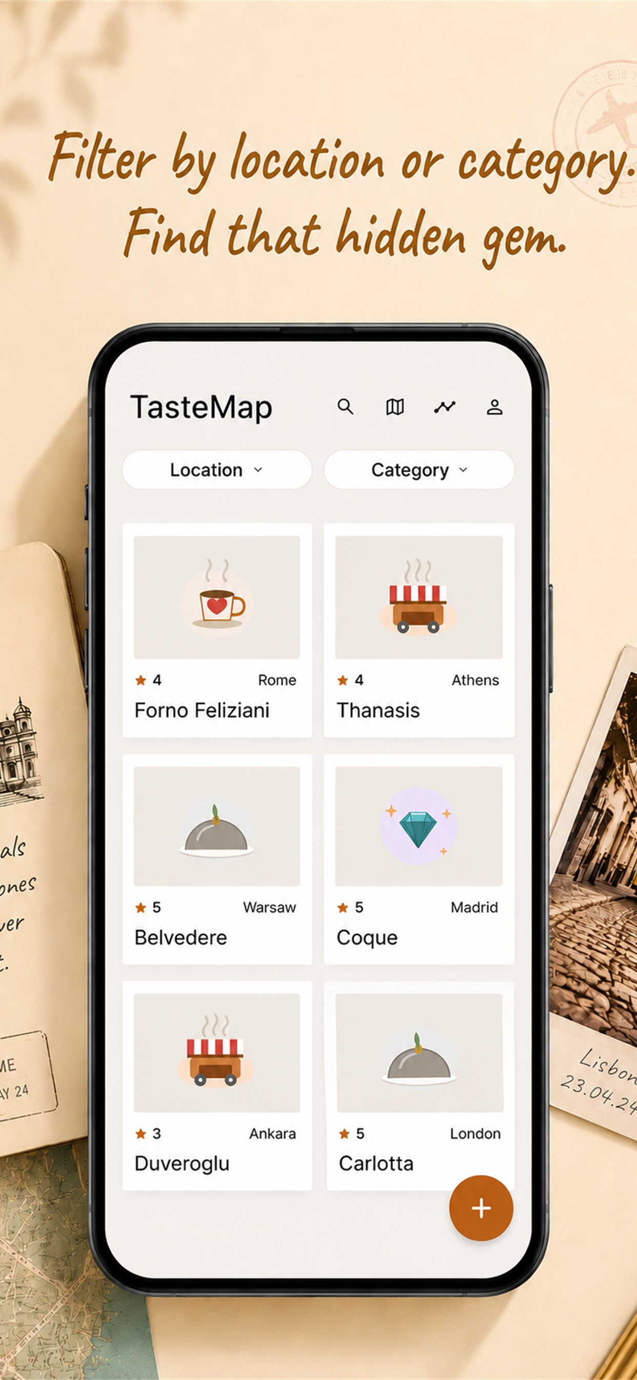 TasteMap: Food Travel Diary screenshot 4