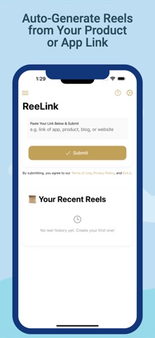 ReeLink: AI Reels Maker screenshot