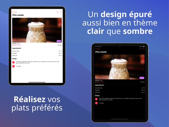 Screenshot #6 pour Cooking Recipes : Recettes