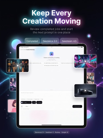 Vizgo - AI Video Generator iPad screenshot