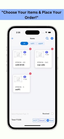 Vyqda Pos screenshot