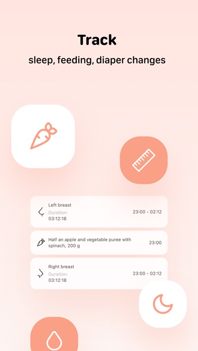 Baby Milestone Tracker Sprouty screenshot