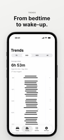 Bed: Sleep Diary & Log screenshot 2