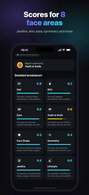 Aesthetica: AI Face Analysis screenshot 2