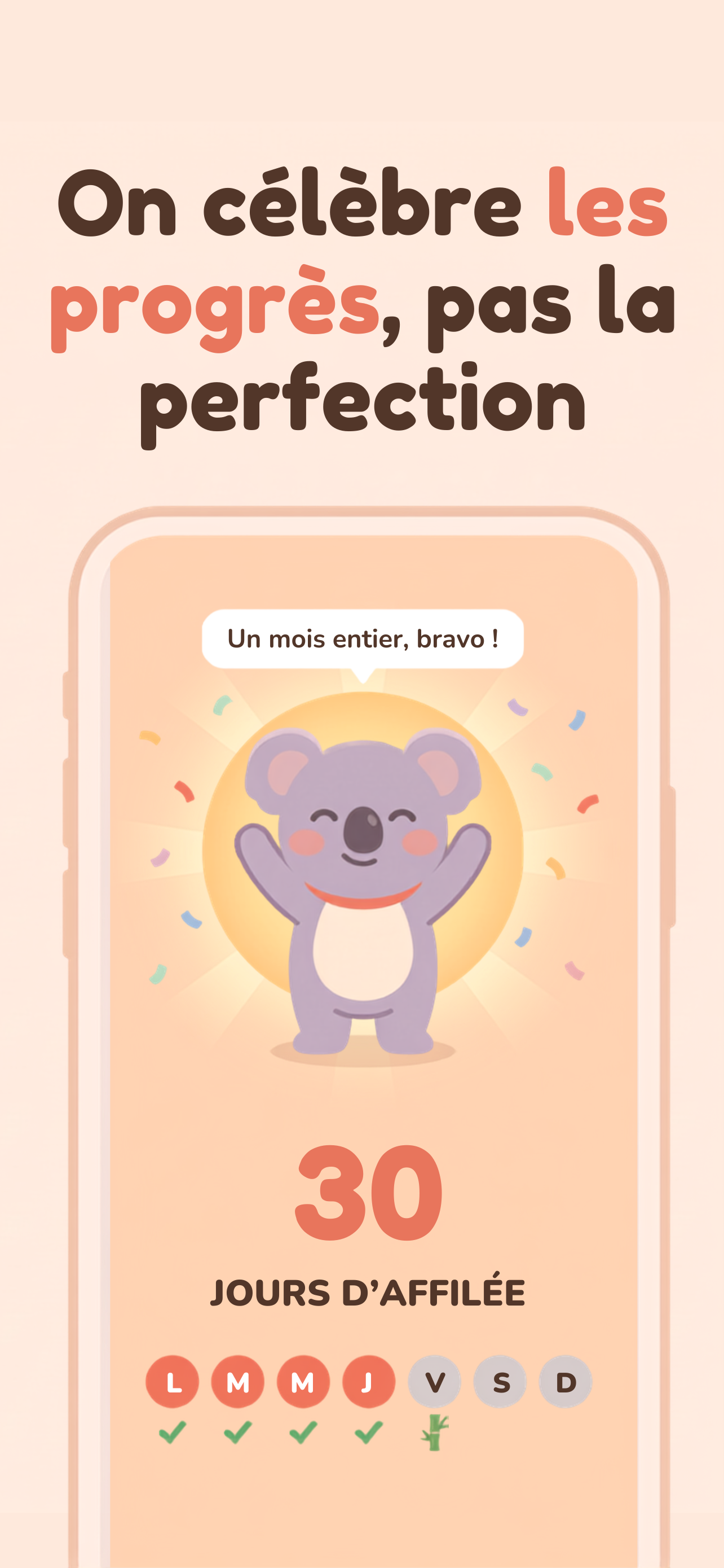 Kooly: bien-être & objectifs screenshot 5