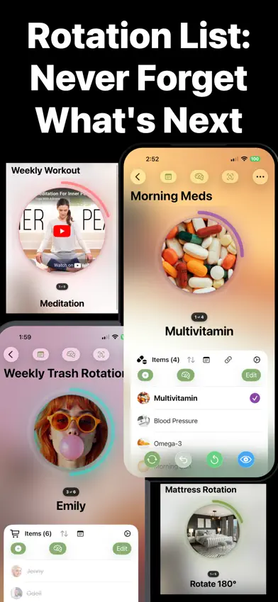 Rotation List: Shared To-Do screenshot 1