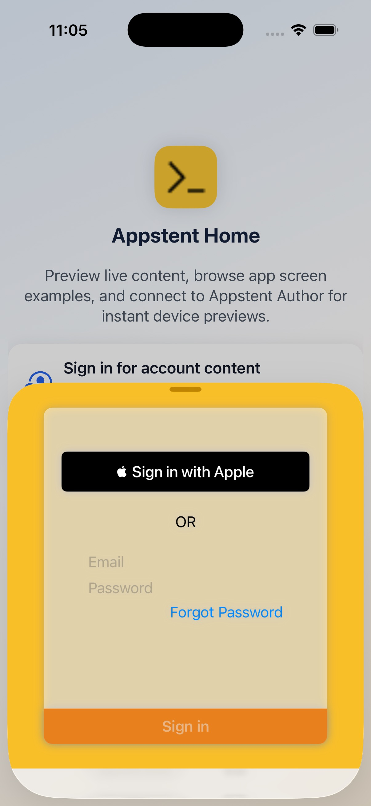Appstent Preview screenshot 2