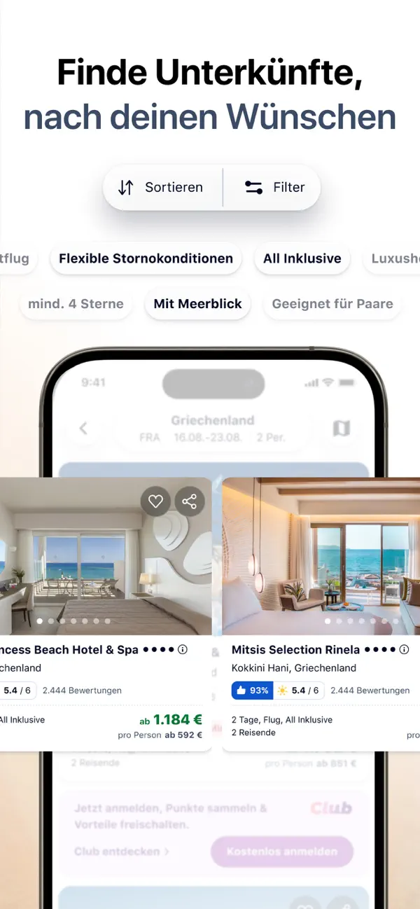 Screenshot #2 pour HolidayCheck - Urlaub & Reisen