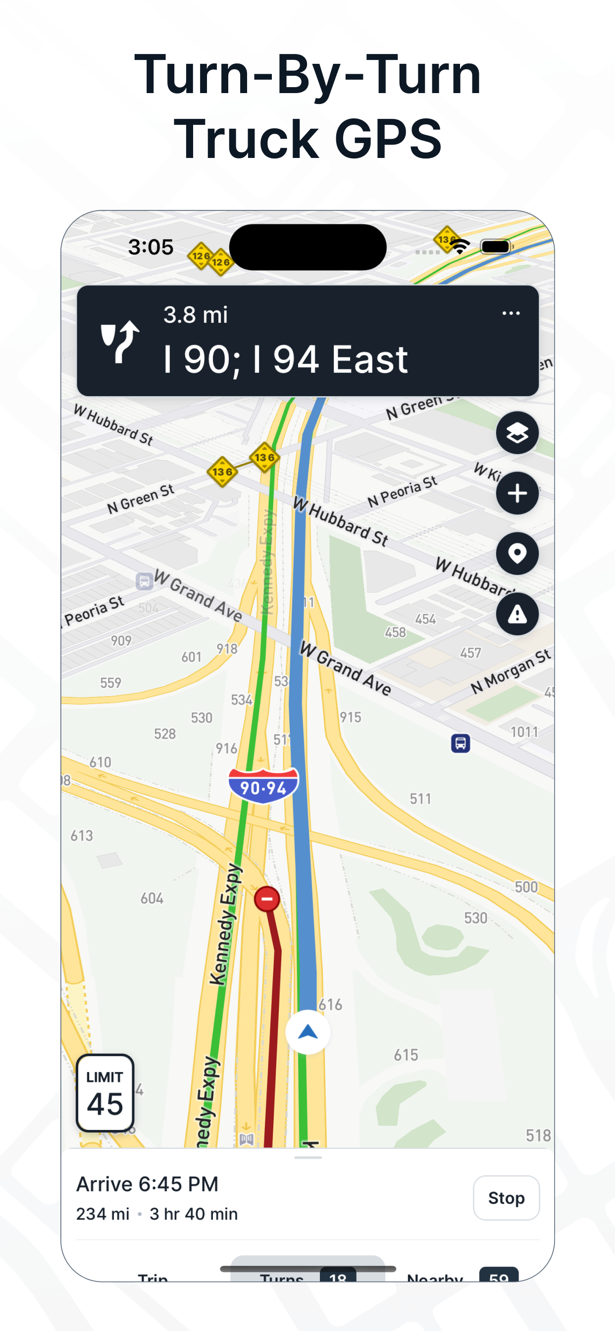 TruckMap - Truck GPS Routes