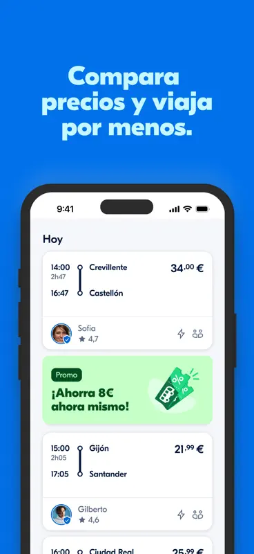 BlaBlaCar: Viaja por menos screenshot 2 of 6