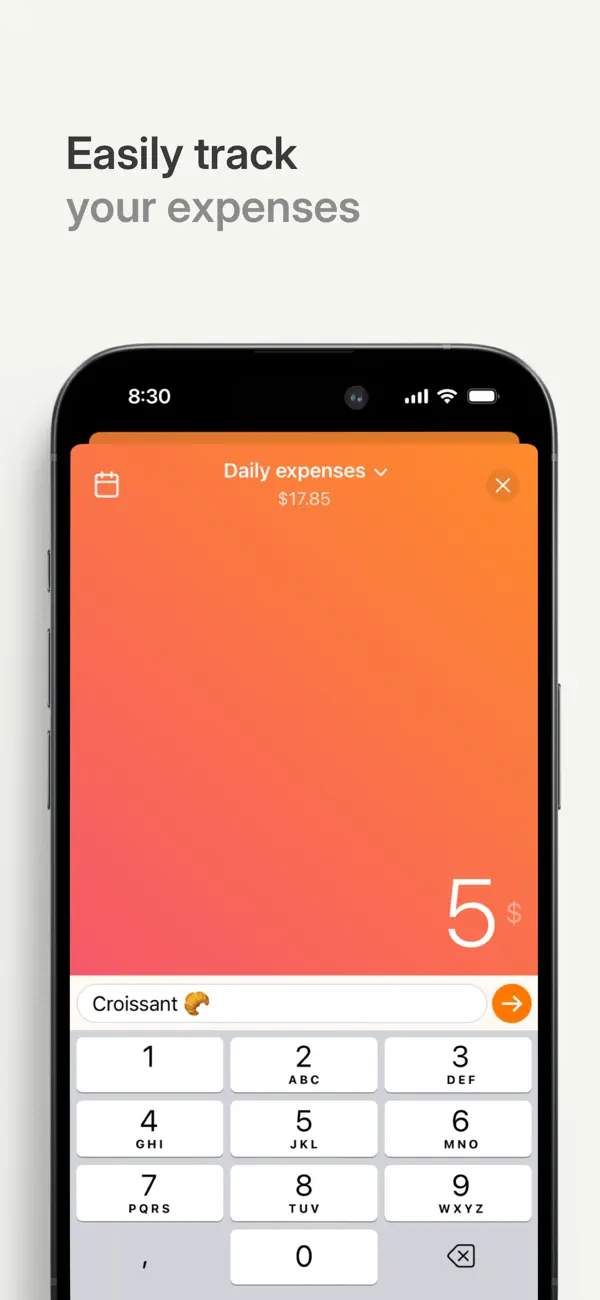 Screenshot #1 pour Sintra — personal budget