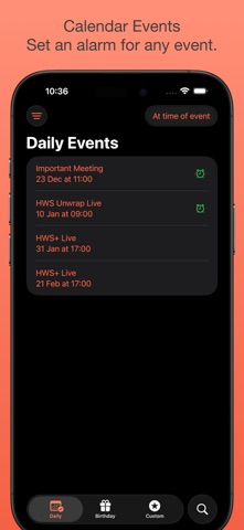 Never Forget Alarm Screenshot 1 of 6