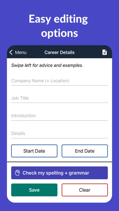 Resume Builder - CV Engineer screenshot 6 of 7