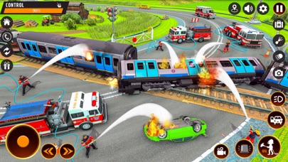 Emergency Fire Truck Game 911 Screenshot