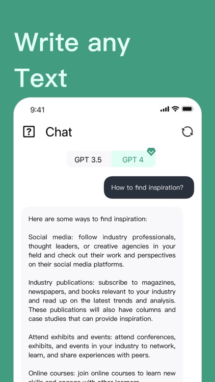 ChatGOAT - AI Chat Assistant screenshot-4