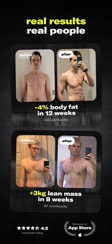 Gymmate: AI Workout Tracker Screenshot 2 of 10