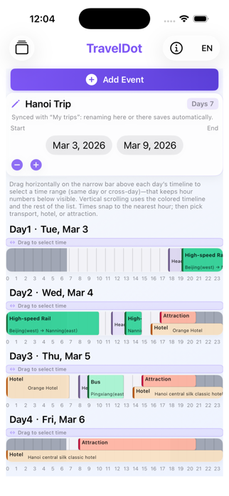TravelDot Screenshot 1 of 3