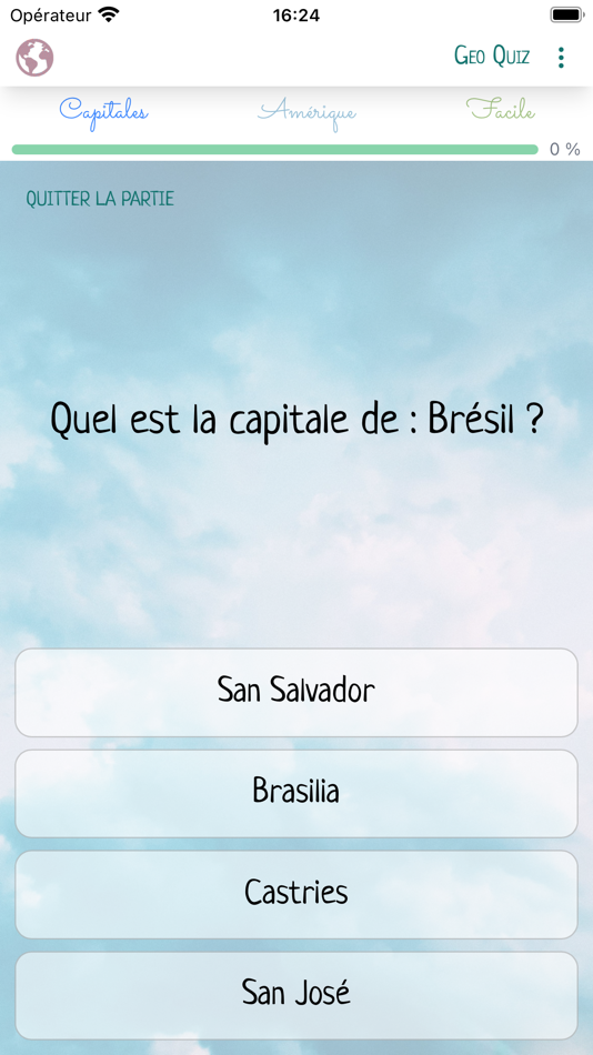 #5. Geo Quiz (iOS) Oleh: Barberos