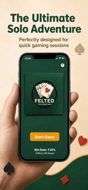 Felted: Solitaire Card Game screenshot 1