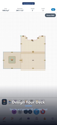 Deck Sketch 3D: Deck Designer Screenshot 7 of 10