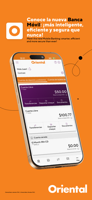 Oriental Bank Screenshot 1 of 7