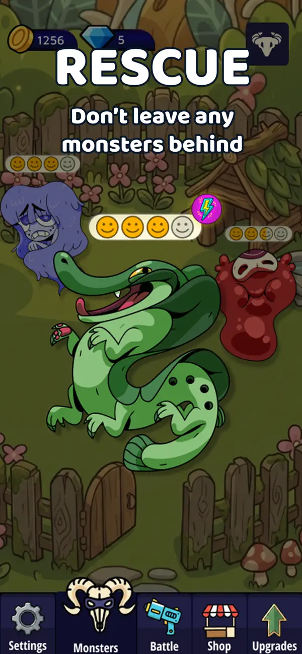 Monster Walk: Survive iOS Mod IPA