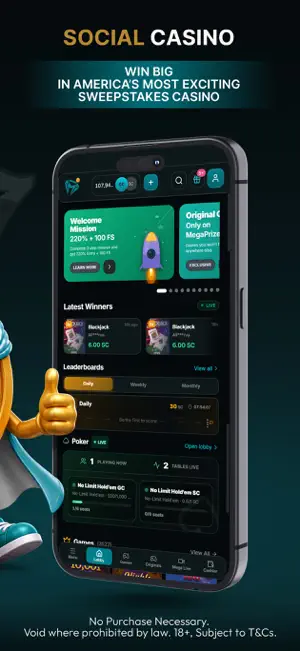 MegaPrize: Social Casino Poker screenshot 2