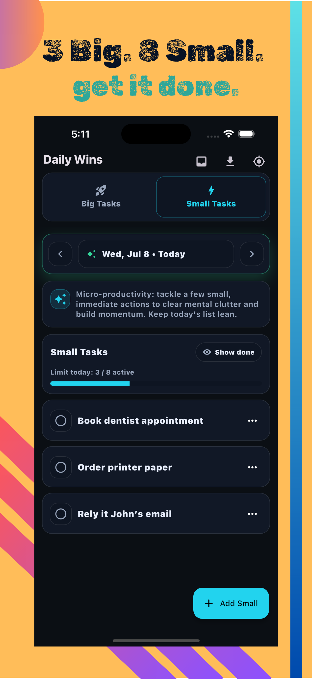 BigNSmall Tasks: Daily Planner screenshot 4