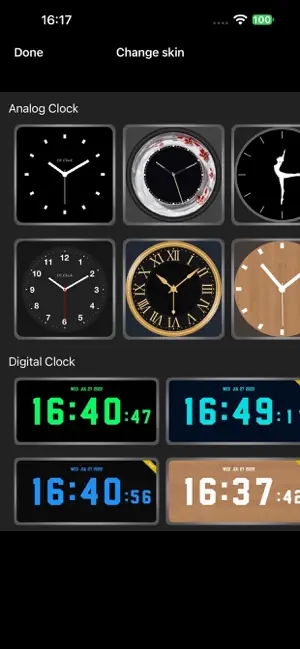 Desk Clock - Analog Clock Face screenshot 4