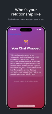 chat analysis - VibeCheck.AI Screenshot 5 of 8