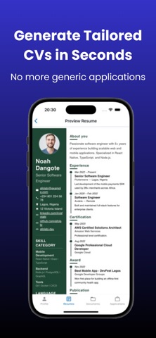 Applyd Hub: AI CV Builder Screenshot 6 of 6