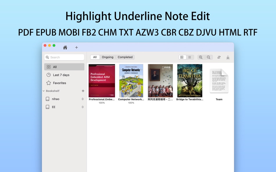 #1. LinReader - Book Reader (macOS) بواسطة: 侠光 邢