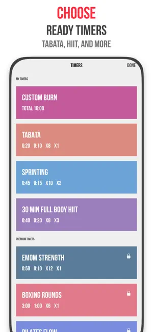 Interval Timer - OneTime screenshot 3