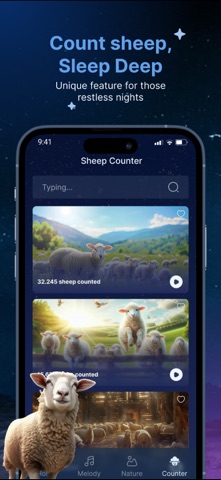 Easy Sleep: Sounds & Counts iPhone screenshot