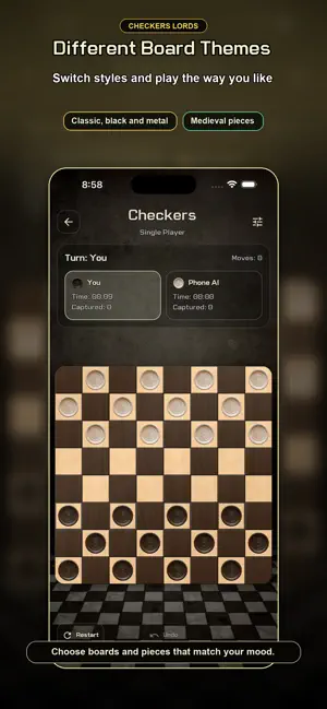 Checkers Lords: Draughts screenshot 3