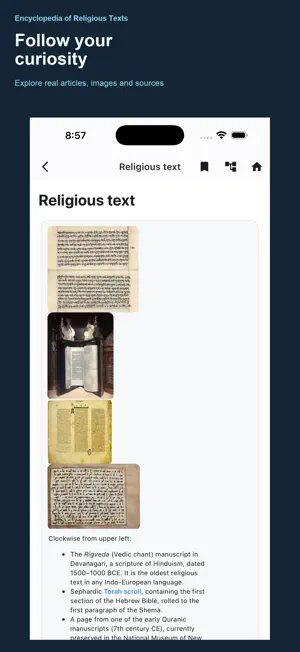 Religious Texts Encyclopedia screenshot 1