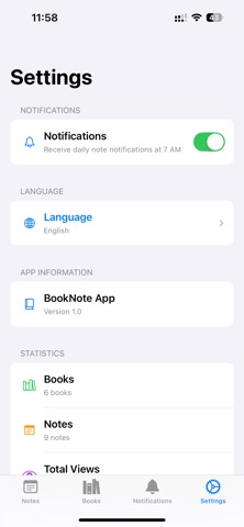 BookNotes Pro screenshot
