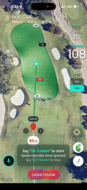 Ok Caddie screenshot 2